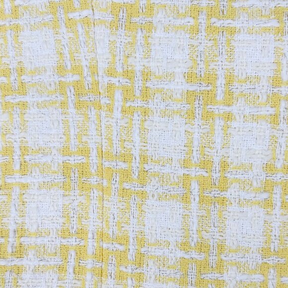 NWT Veronica Beard Bryne Jacket in Pale Yellow/White Size 10 - Picture 6 of 12